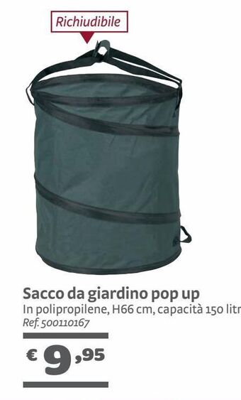 Bricocenter Sacco da giardino pop up offerta