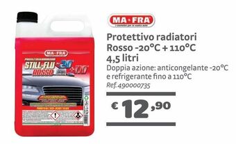 Bricocenter Protettivo radiatori rosso -20°c + 110°c 4,5 litri offerta