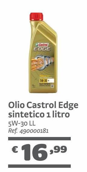 Olio castrol edge sintetico 1 litro
