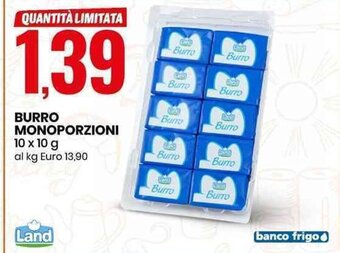 Eurospin Burro Monoporzioni 10 x 10 g offerta