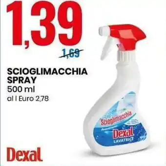 Eurospin Dexal Scioglimacchia Spray 500 ml offerta