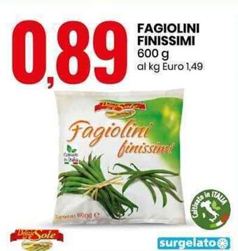 Eurospin Fagiolini Finissimi 600 g offerta