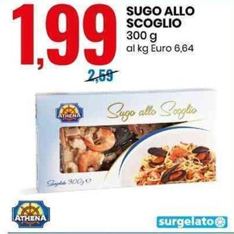 Eurospin Athena Sugo Allo Scoglio 300 g offerta