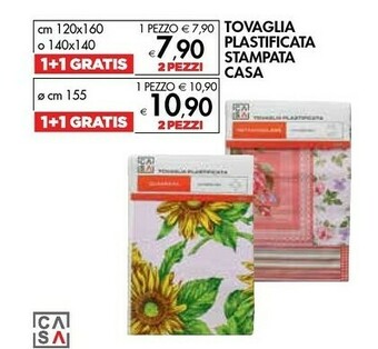 Bennet Casa Tovaglia Plastificata Stampata offerta