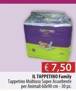 Acqua & Sapone Il Tappetino Family Multiuso Assorbente Per Animali offerta