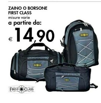 Bennet Zaino First Class offerta