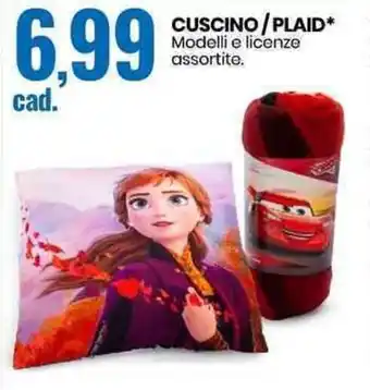 Eurospin Cuscino/Plaid offerta