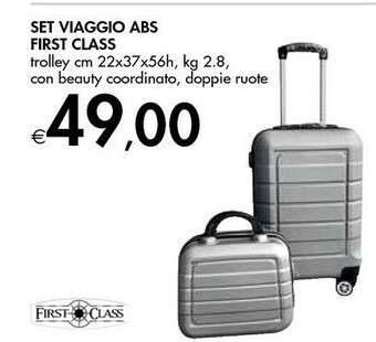 Bennet Set Viaggio Abs First Class offerta