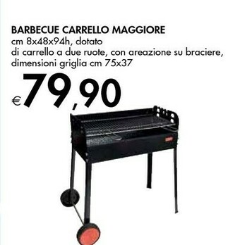Bennet Barbecue Carrello Maggiore offerta