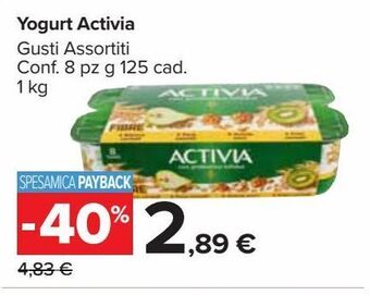 Carrefour Market Yogurt activia offerta