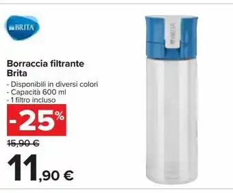 Carrefour Iper Borraccia filtrante brita offerta