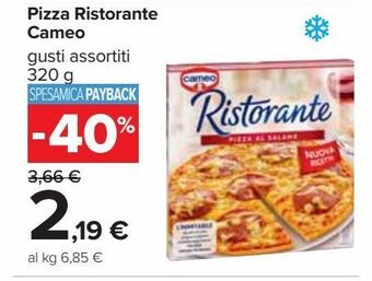 Carrefour Iper Pizza ristorante cameo offerta