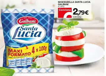 Coop Superstore Galbani Santa Lucia Mozzarella 4 x 100 g offerta