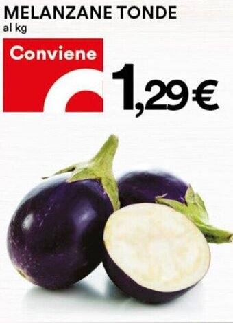 Coop Superstore Melanzane Tonde offerta