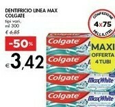 Bennet Colgate Dentifricio Linea Max offerta