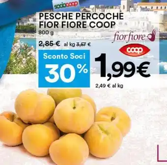 Coop Superstore Fior Fiore Coop Pesche Percoche 800 g offerta