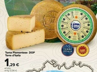 Carrefour Market Terre d'Italia Formaggio offerta