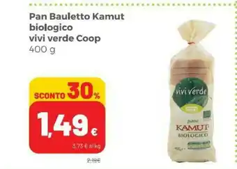 Coop Vivi Verde Coop Pan Bauletto Kamut Biologico offerta