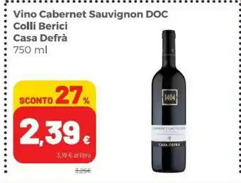 Coop Casa defrà Casa Defrà - Colli Berici Sauvignon 750 G(ml) offerta