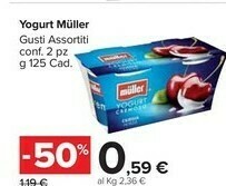 Carrefour Market Muller Yogurt offerta