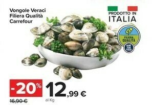 Carrefour Market Vongole offerta