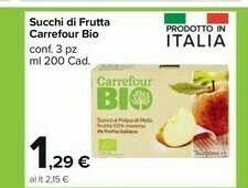 Carrefour Market Succhi di frutta offerta