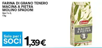 Molino Spadoni Farina di Grano Tenero Macina A Pietra Tipi 1 o 2 1 kg