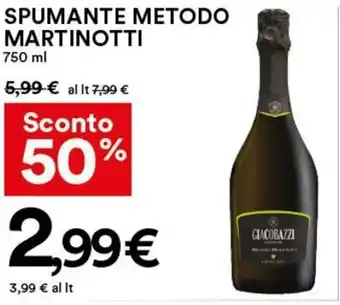 Coop Superstore Martinotti Spumante Metodo 750 ml offerta