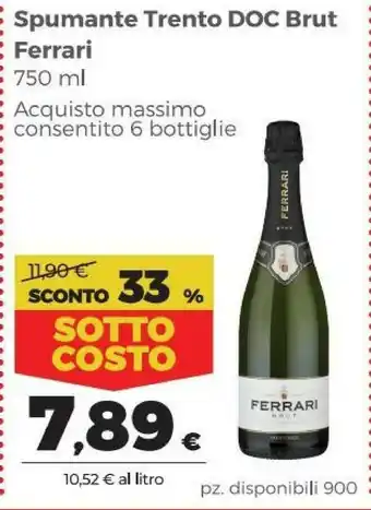 Coop Ferrari Ferrari - Spumante Brut Astuccio 750 G(ml) offerta