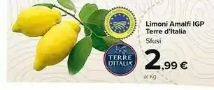 Carrefour Terre d'Italia Limoni offerta