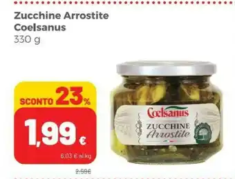 Coop Coelsanus Zucchine Arrostite offerta