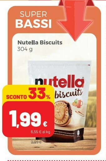 Coop Ferrero - Nutella Biscuits 304 G(ml) offerta