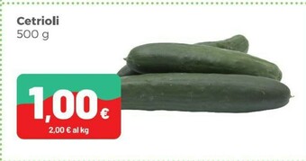 Coop Cetrioli offerta