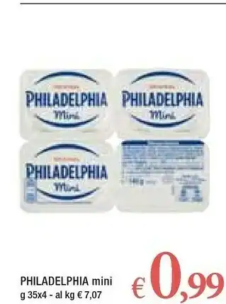 Famila Philadelphia Mini offerta