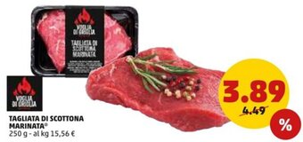 PENNY Tagliata di Scottona Marinata 250 g offerta