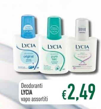 Famila Lycia Deodoranti offerta