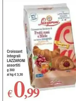 Famila Lazzaroni Croissant Integrali offerta