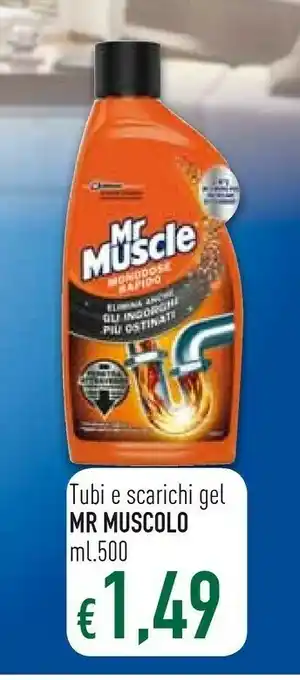 Famila Mr muscle Tubi E Scarichi Gel offerta
