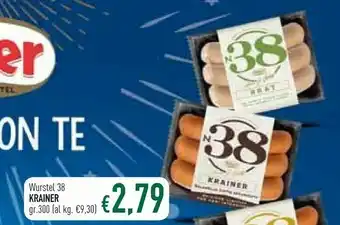 Famila Wuber Krainer Wurstel 38 offerta