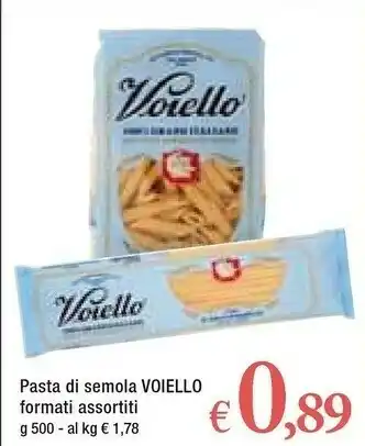 Famila Voiello Pasta di semola offerta