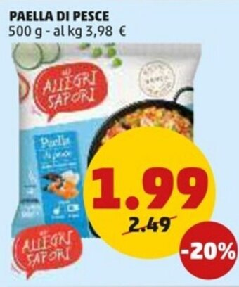 PENNY Paella di Pesce 500 g offerta