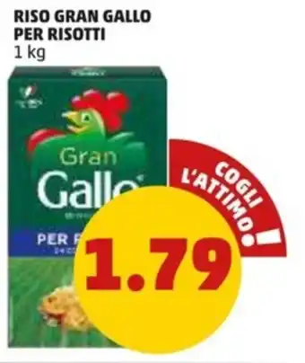 PENNY Riso Gran Gallo per Risotti 1 kg offerta
