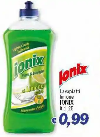 Ard Discount Ionix Lavapiatti limone lt.1,25 offerta