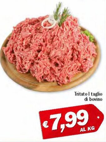 Tritato I taglio di bovino