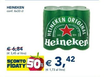 Esselunga Heineken Birra offerta