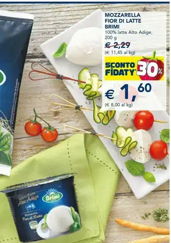 Esselunga Brimi Brimi Mozzarella Fior Di Latte offerta