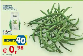 Esselunga Fagiolini 750 G