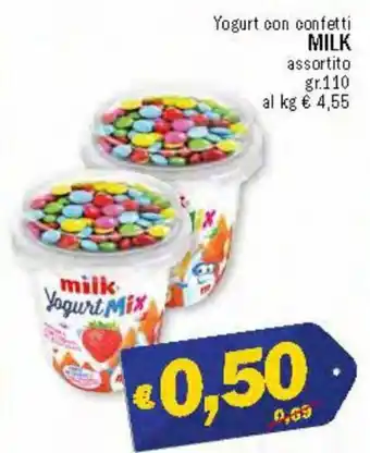 Ard Discount Milk Yogurt con confetti assortito gr.110 offerta