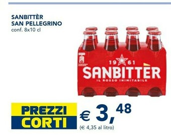 Esselunga San Pellegrino Sanbitter offerta