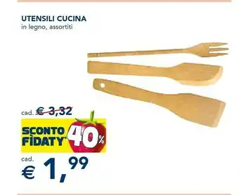 Esselunga Utensili Cucina In Legno offerta